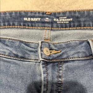 Old Navy Classic Blue Straight-Leg Jeans